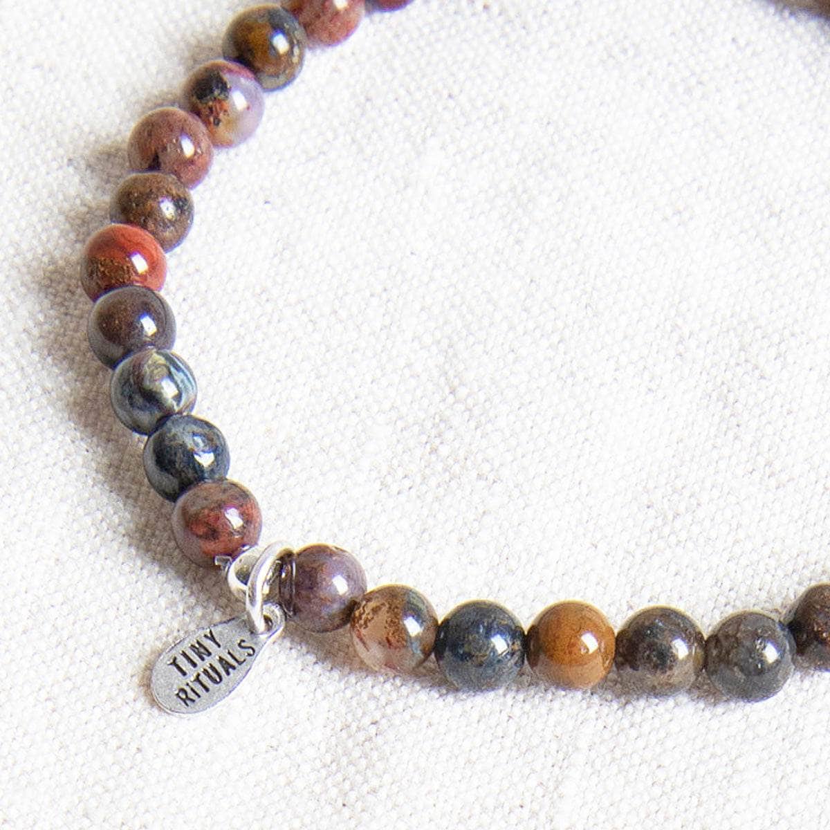 111 Natural African Pietersite Energy Bracelet - Image 3