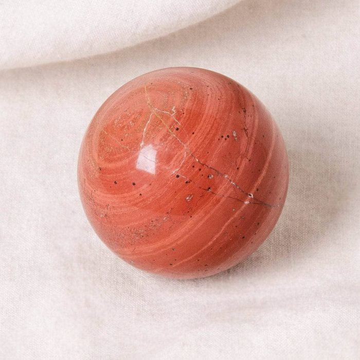 Red Jasper Sphere with Tripod - Image 3