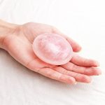 Rose Quartz Palm Stone - AAA Premium Quality - Image 2