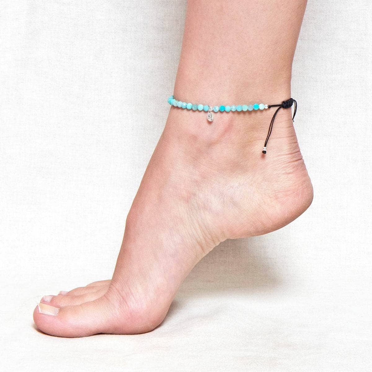 AMAZONITE Amazonite Energy Anklet - Image 1
