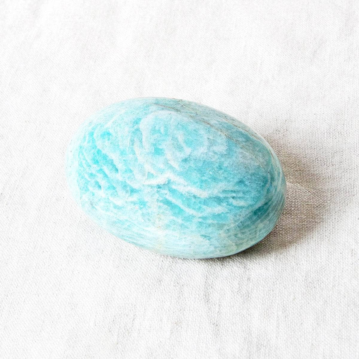 AmazonitePalmStone-8 Amazonite Palm Stone - AAA Premium Quality - Image 1