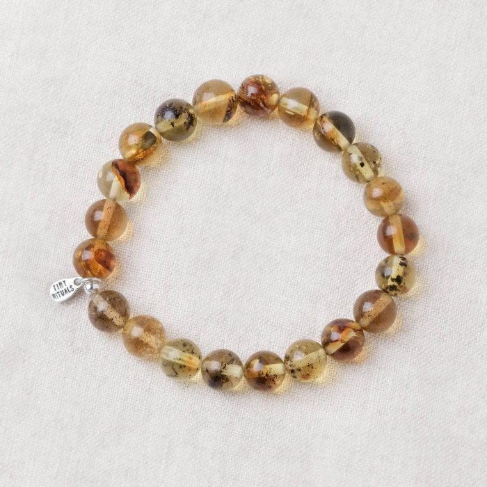 Genuine Amber Energy Bracelet - 8mm - Image 1