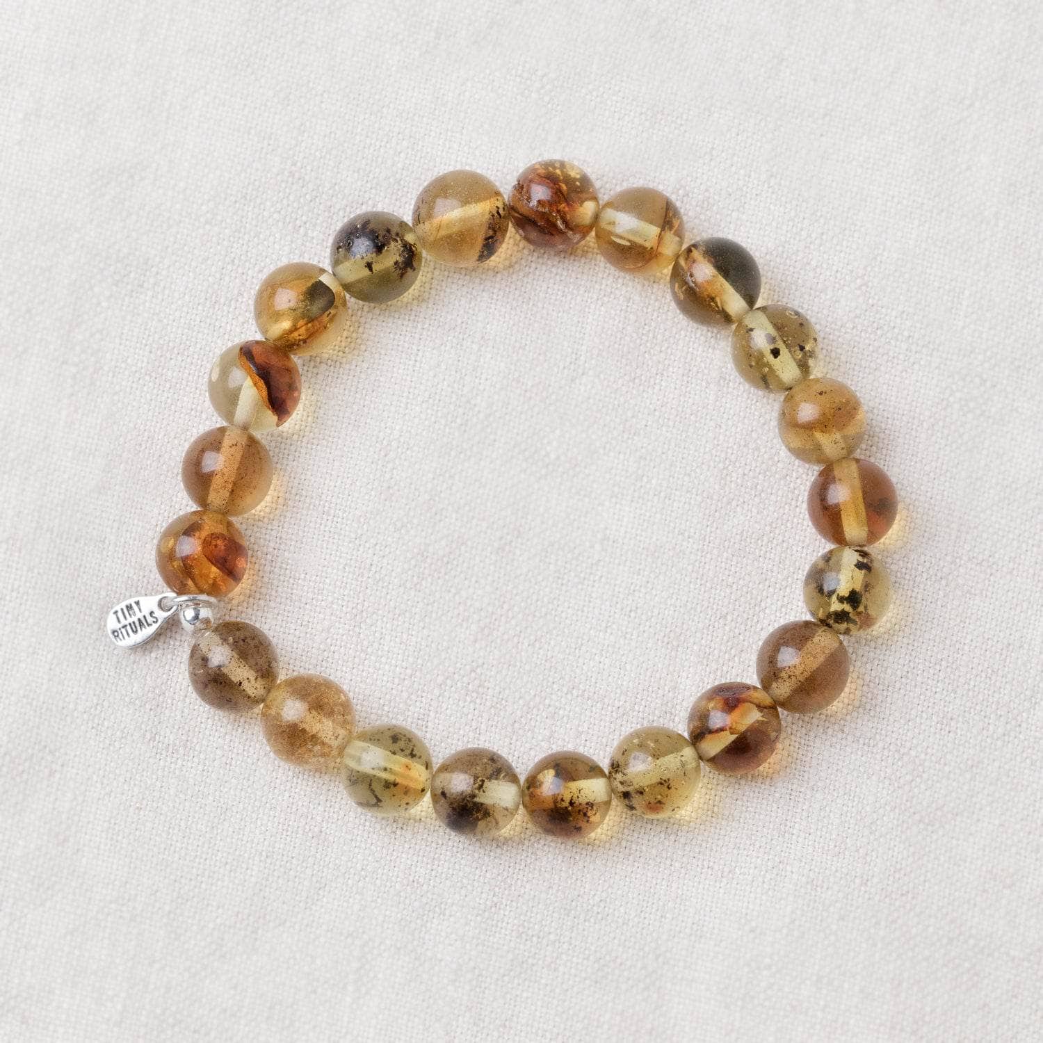 Amber Genuine Amber Energy Bracelet - 8mm - Image 1