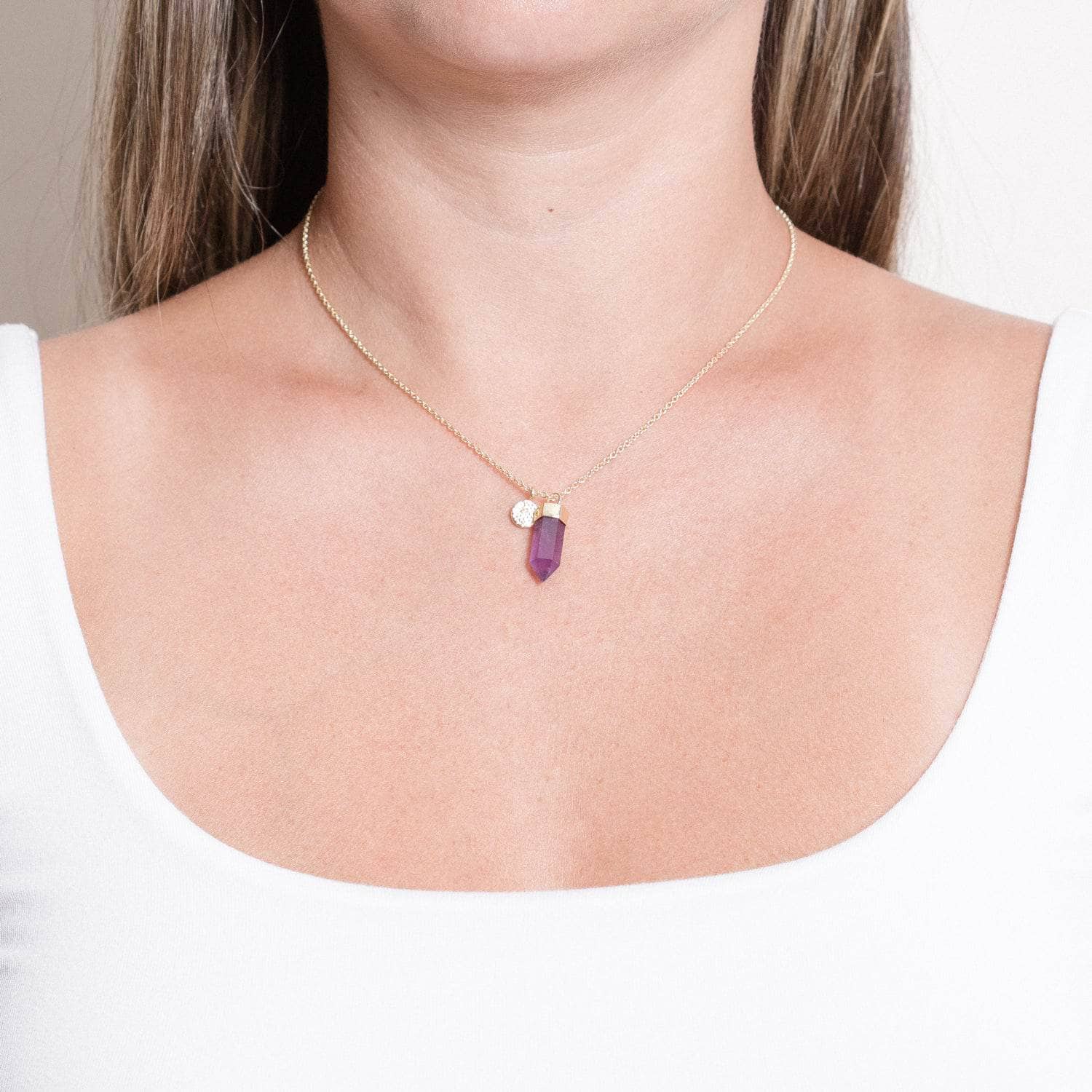 Ameth_G_small_b3b3a0ca-754a-47e3-8cba-7264d142a042 Delicate Amethyst Crystal Point Necklace - Image 5