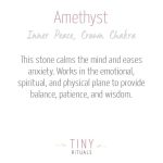 Amethyst Silver or Gold Ring - Image 3