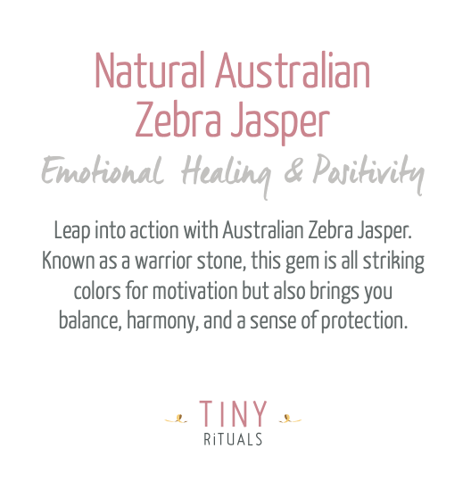 AustralianZebraJasper Natural Australian Zebra Jasper Energy Bracelet - Image 3
