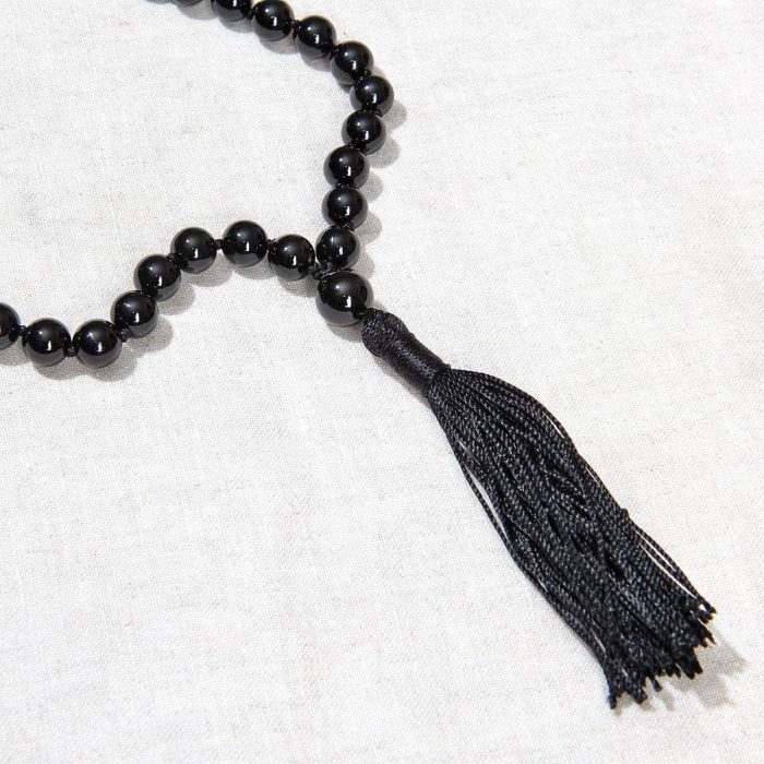Black Onyx Mala - High-Energy Gemstones - Image 4