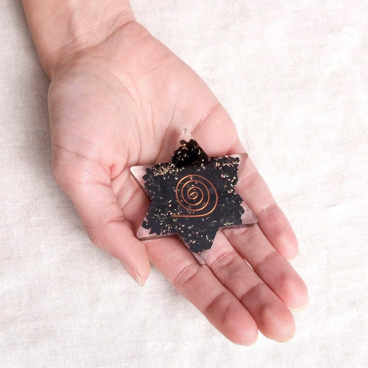BlackTourmalinehandstar Orgone Gemstone Stars - Image 2