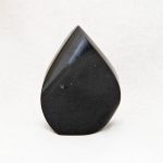 Black Tourmaline Flame Freeform Crystal - Image 3