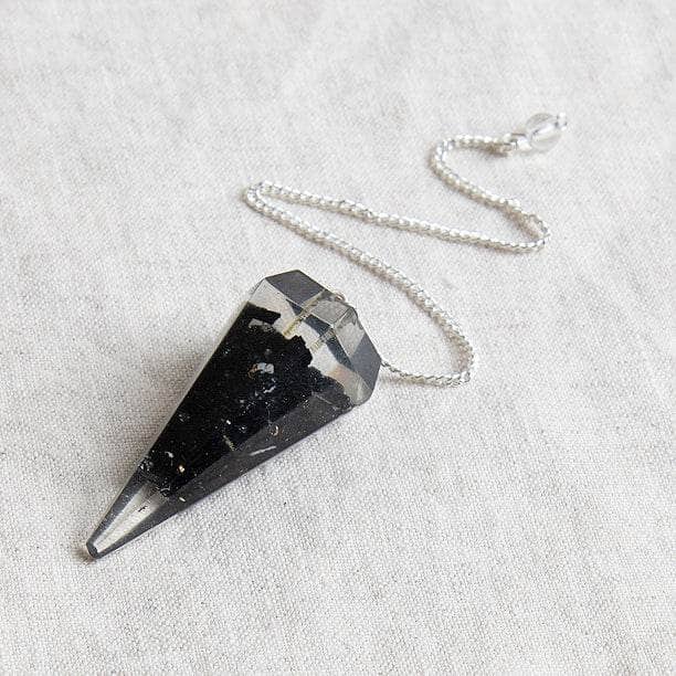 Black_Tourmaline_5 Crystal Orgone Pendulums - Image 10