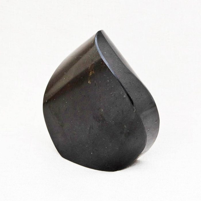 Black Tourmaline Flame Freeform Crystal - Image 5