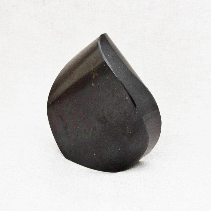 Black Tourmaline Flame Freeform Crystal - Image 9