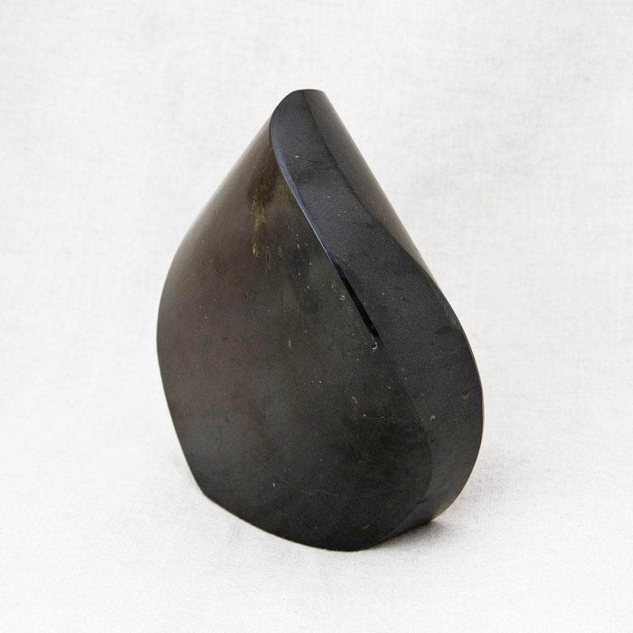Black Tourmaline Flame Freeform Crystal - Image 7