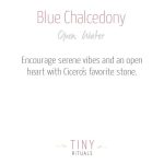 Blue Chalcedony Energy Bracelet - Image 4