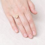 Citrine Raw Freeform Gold or Silver Ring - Image 6