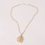 Citrine Druzy Pendant Necklace - Image 10