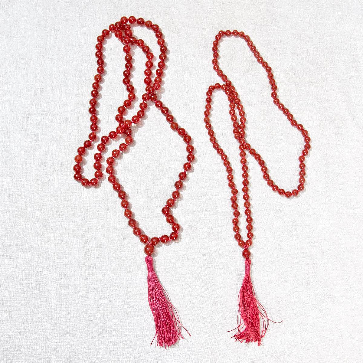 CarnelianMalaFull Carnelian Mala - High-Energy Gemstones - Image 3