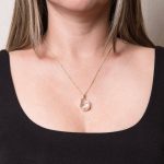 Clear Quartz Raw Crystal Necklace - Image 2
