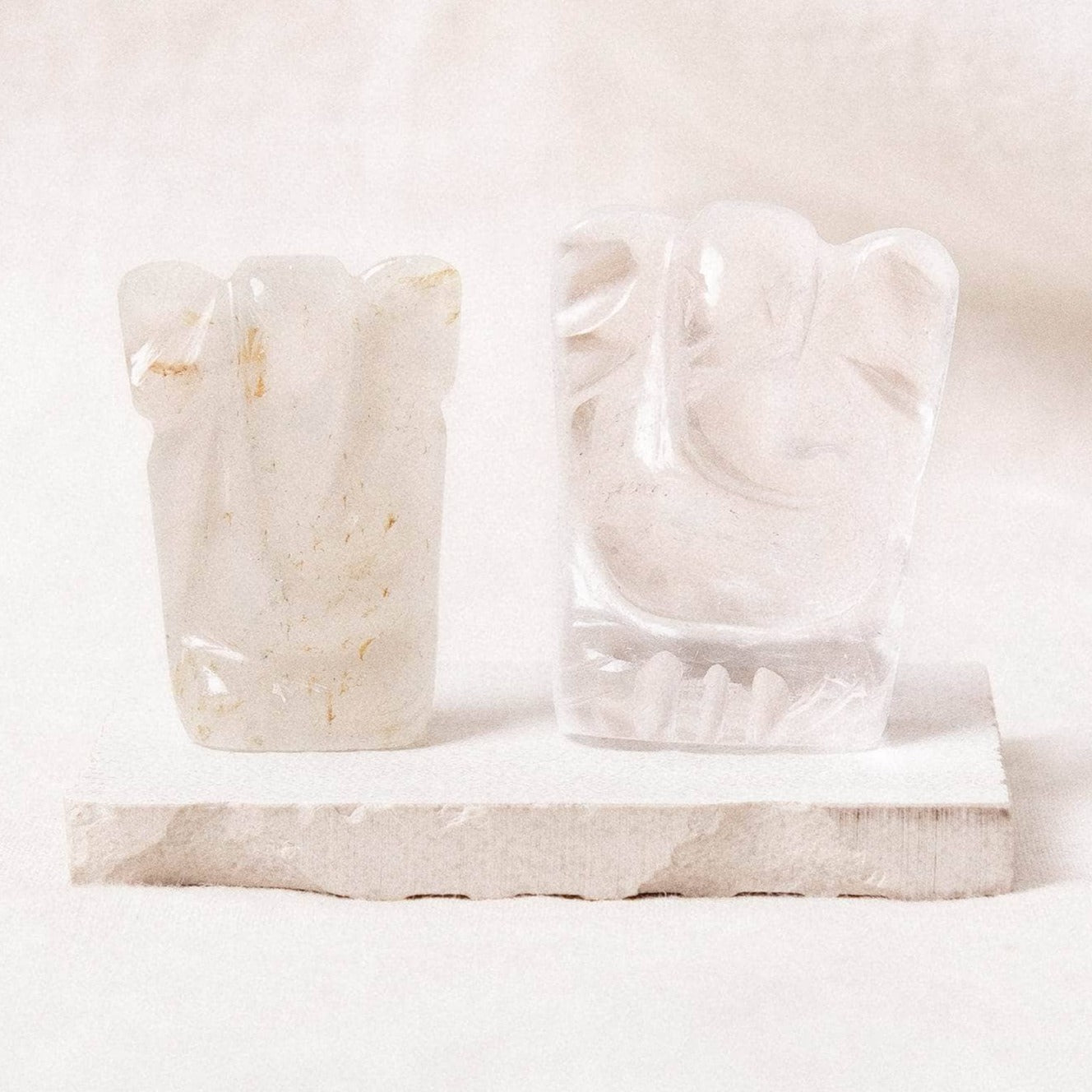 Clear-Quartz Clear Quartz Ganesh - Image 1
