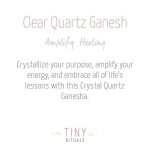 Clear Quartz Ganesh - Image 5