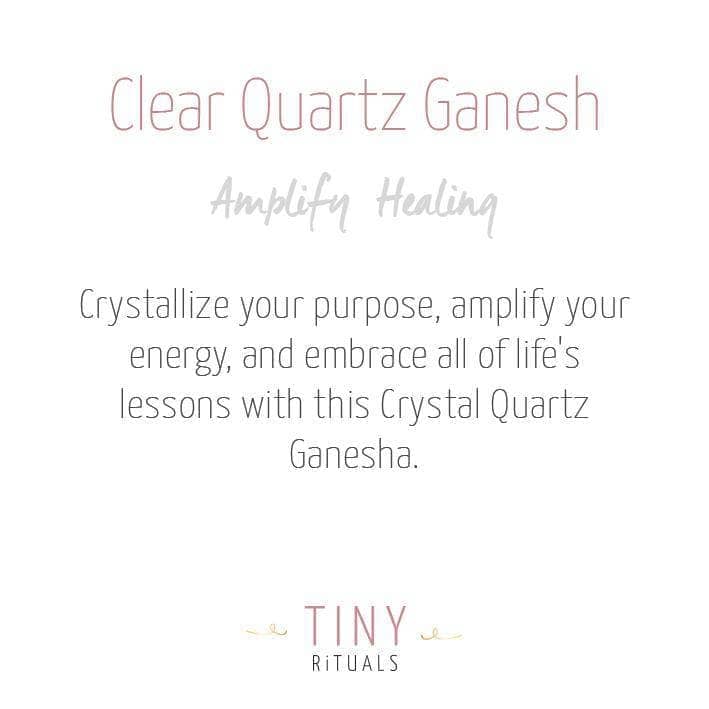 ClearQuartzGanesh Clear Quartz Ganesh - Image 5