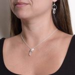 Delicate Clear Quartz Crystal Point Necklace - Image 8