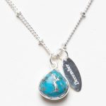 December Turquoise Birthstone Necklace - Image 5