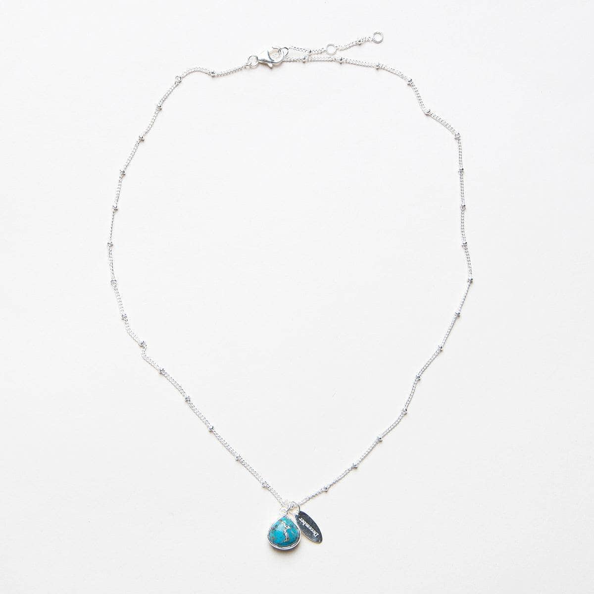 DEC_FULL_SHOT December Turquoise Birthstone Necklace - Image 7