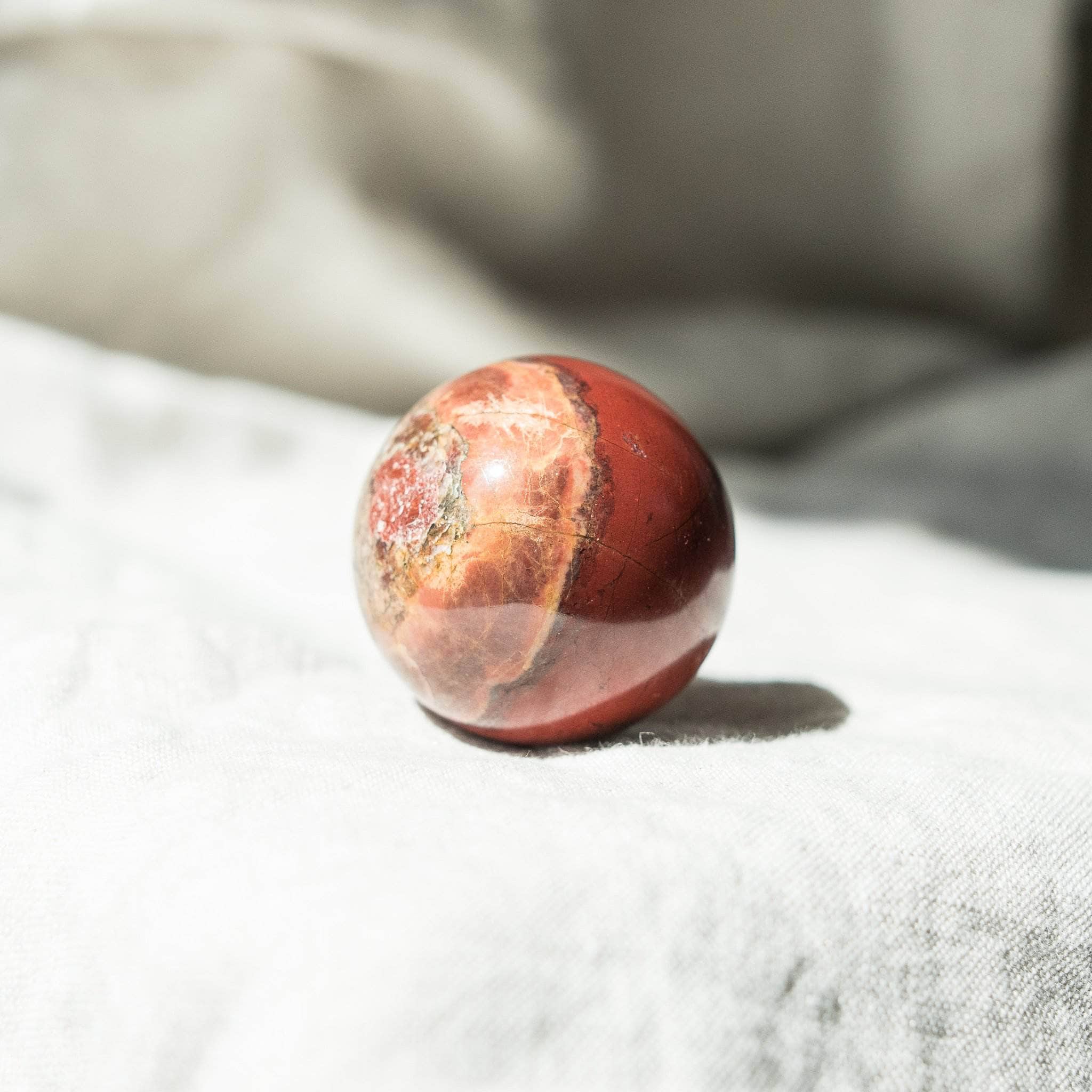DSC_0146 Red Jasper Sphere with Tripod - Image 7