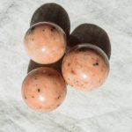 Orange Calcite Sphere with Tripod - Image 3