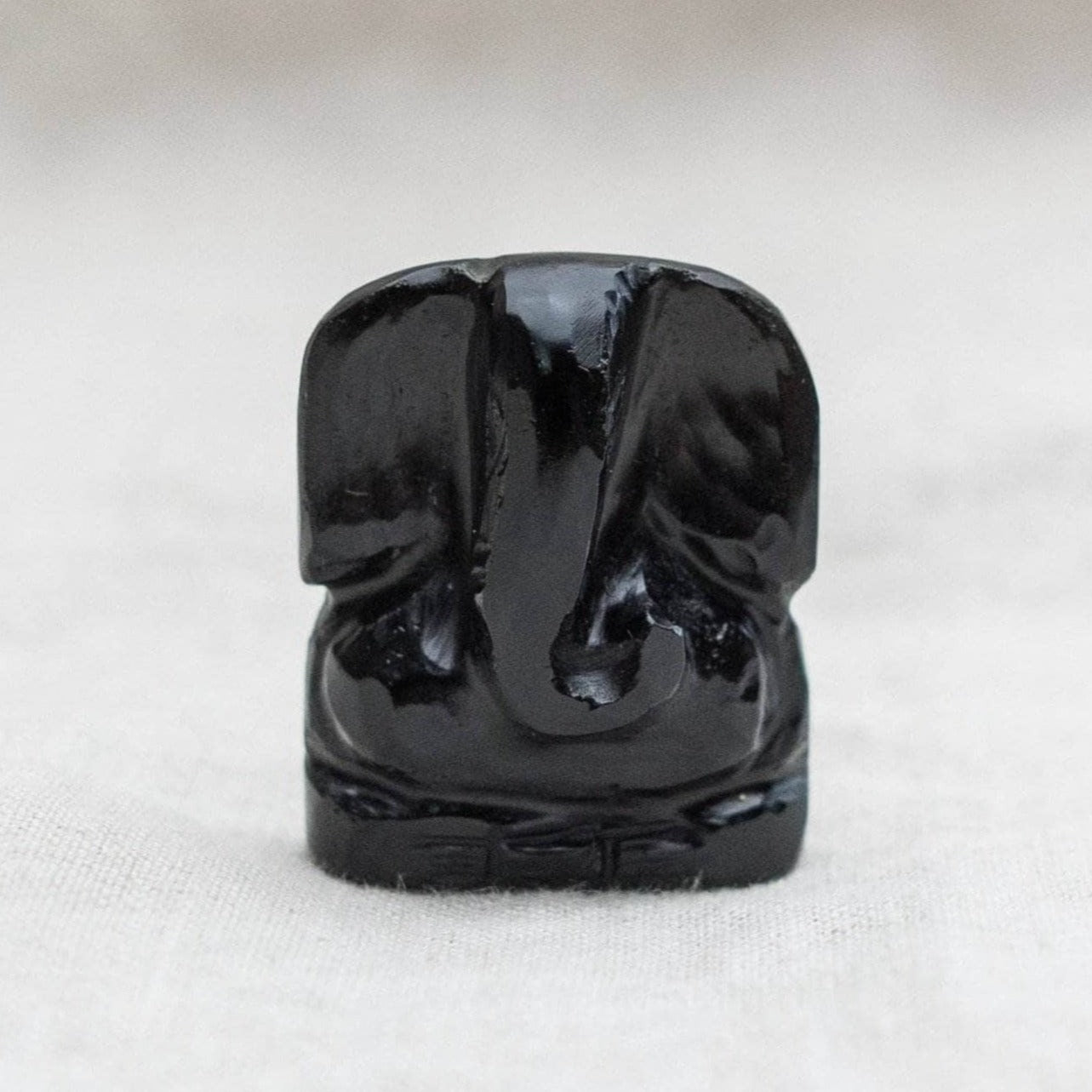 DSC_0266 Black Obsidian Ganesh - Image 2