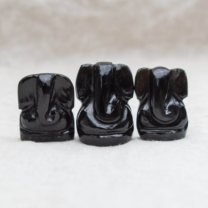 Black Obsidian Ganesh - Image 5