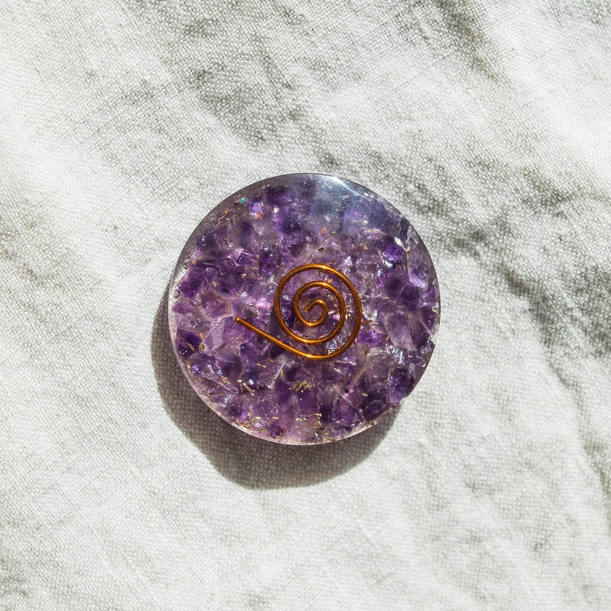 DSC_0392 Gemstone Orgone Disc - Image 2