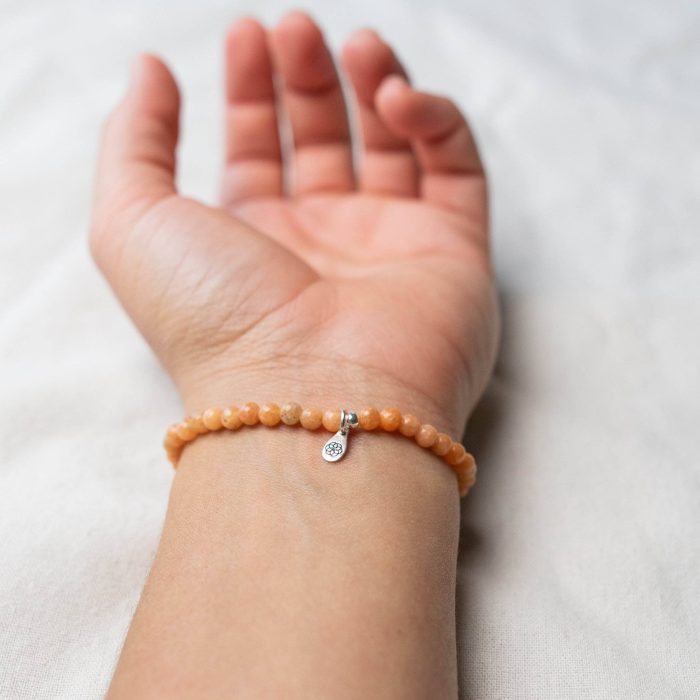 Orange Calcite Energy Bracelet - Image 6