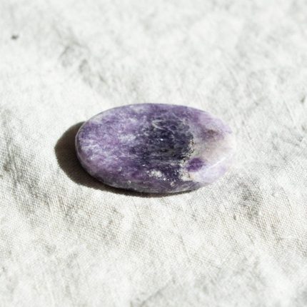 Lepidolite Worry Stone