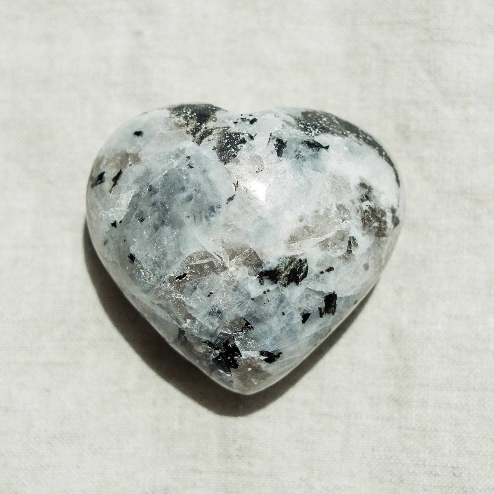 DSC_0749 Rainbow Moonstone Heart - Image 1