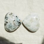 Rainbow Moonstone Heart - Image 3