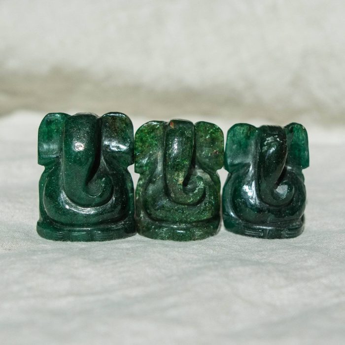 Green Jade Ganesh - Image 3