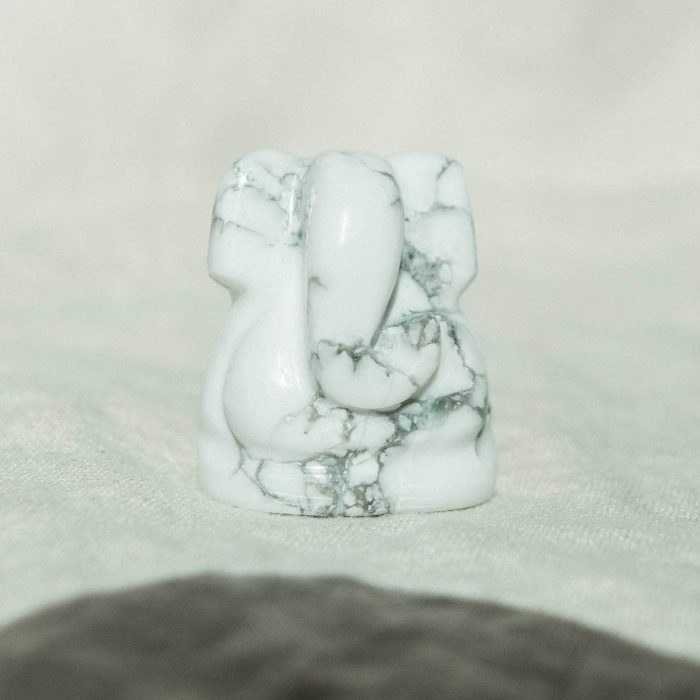 Howlite Ganesh - Image 2