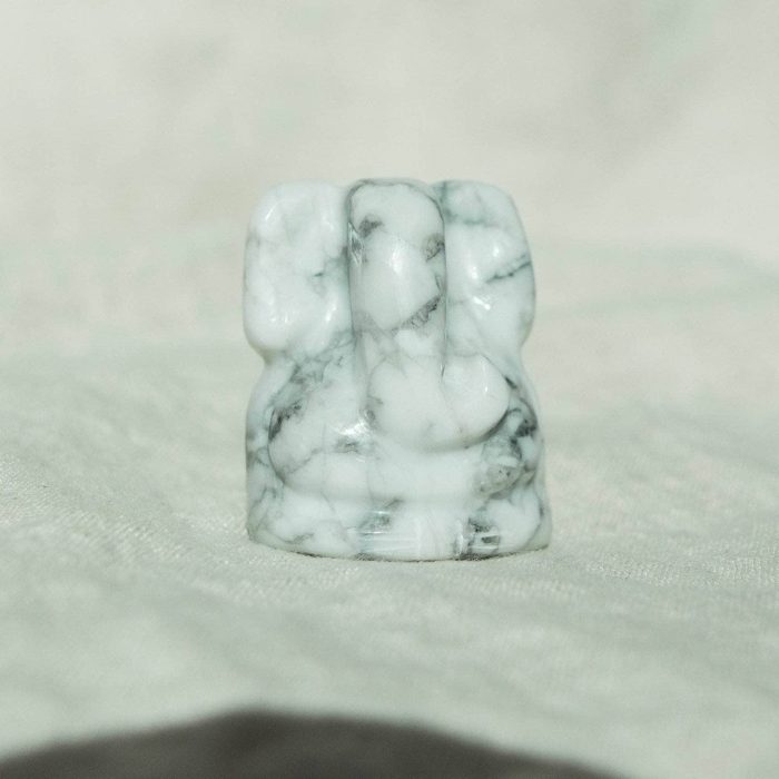 Howlite Ganesh - Image 4