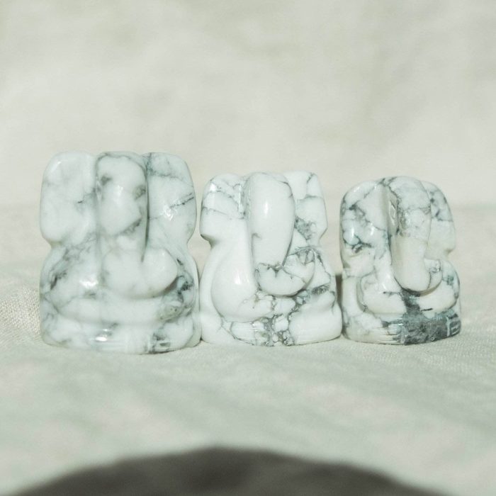 Howlite Ganesh - Image 5