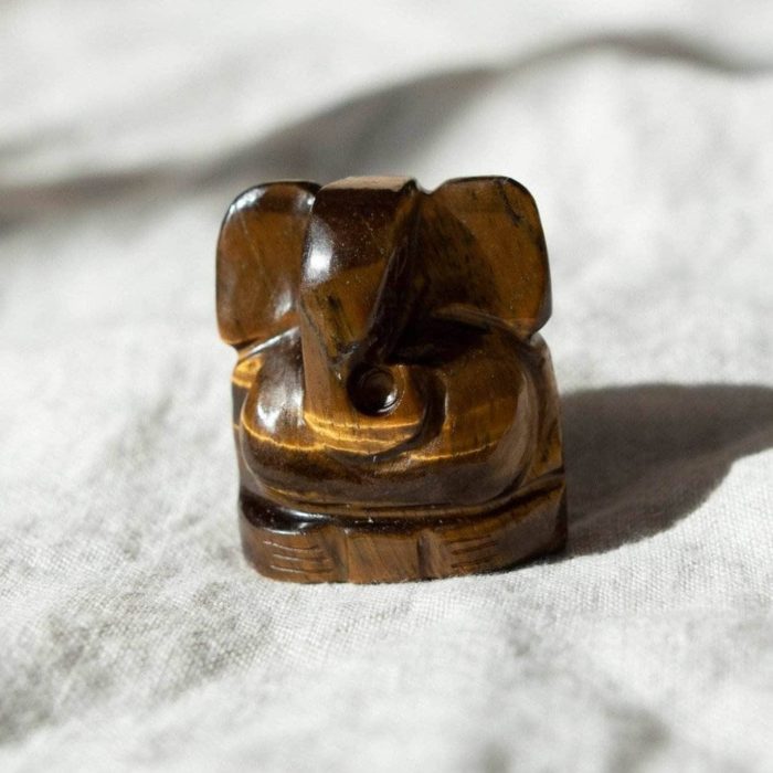 Tiger Eye Ganesh - Image 2