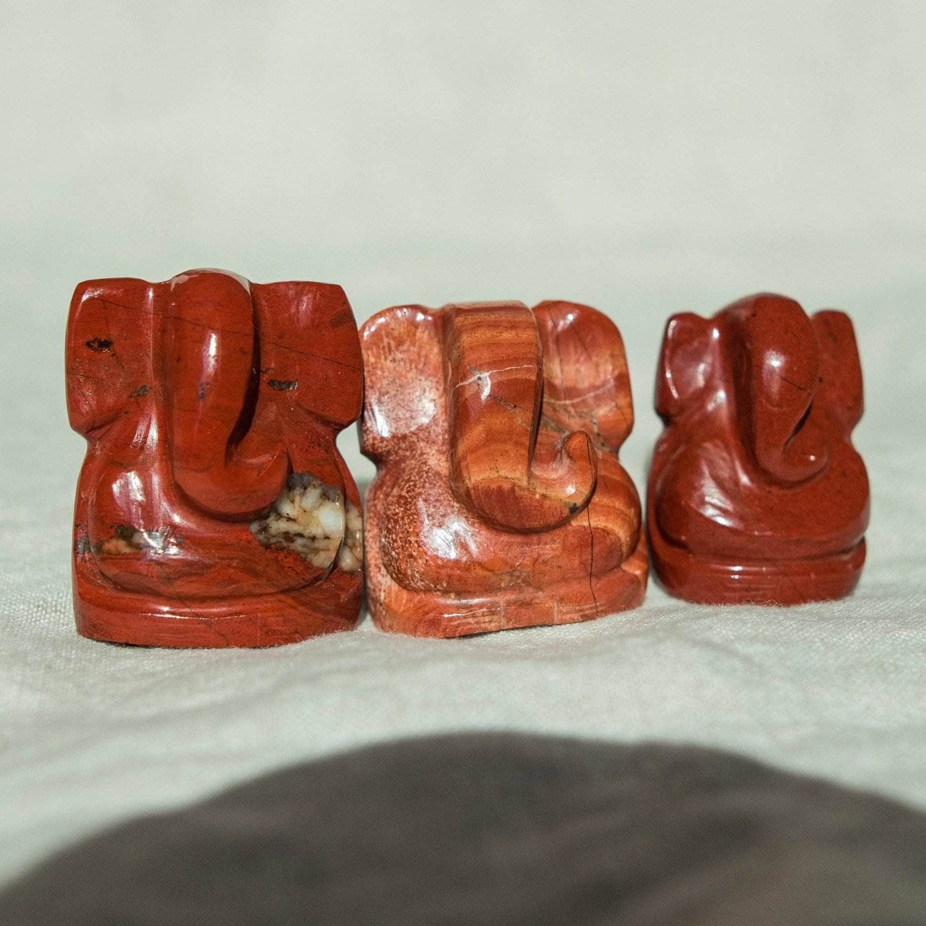 DSC_0850_433c3537-ce7b-4775-b50e-7ce4f74695cc Red Jasper Ganesh - Image 5