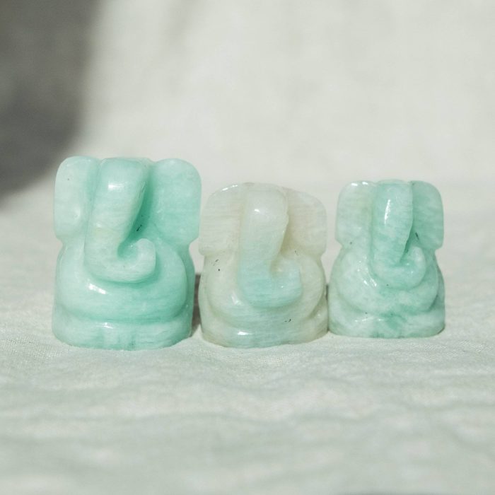 Amazonite Ganesh - Image 1