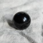 Black Obsidian Sphere with Tripod - Image 4