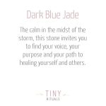 Dark Blue Jade Energy Bracelet - Image 3