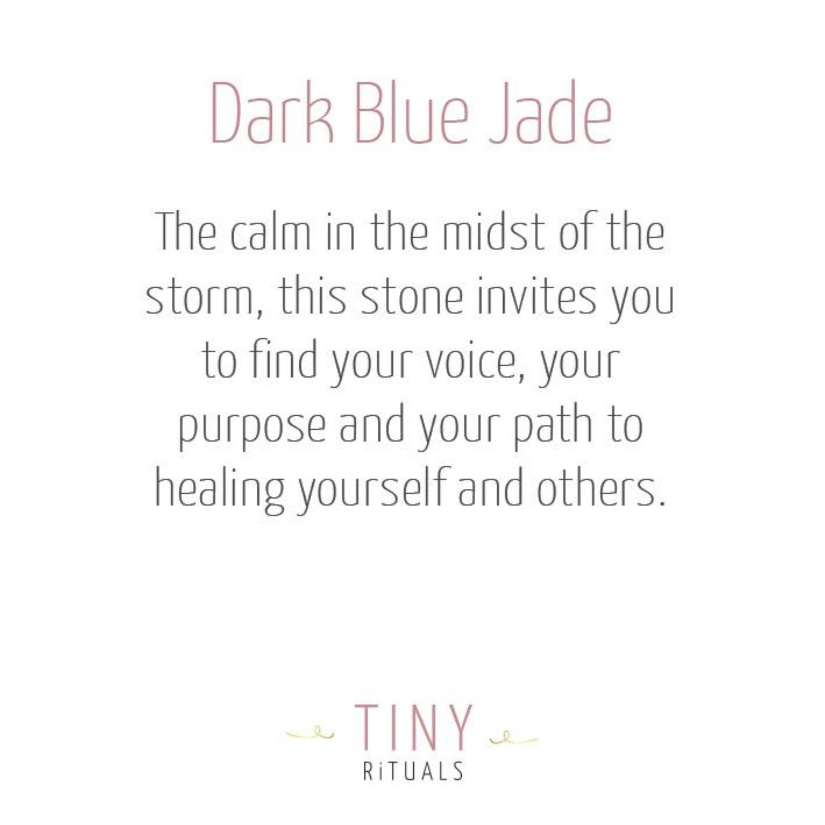 DarkBlueJade Dark Blue Jade Energy Bracelet - Image 3