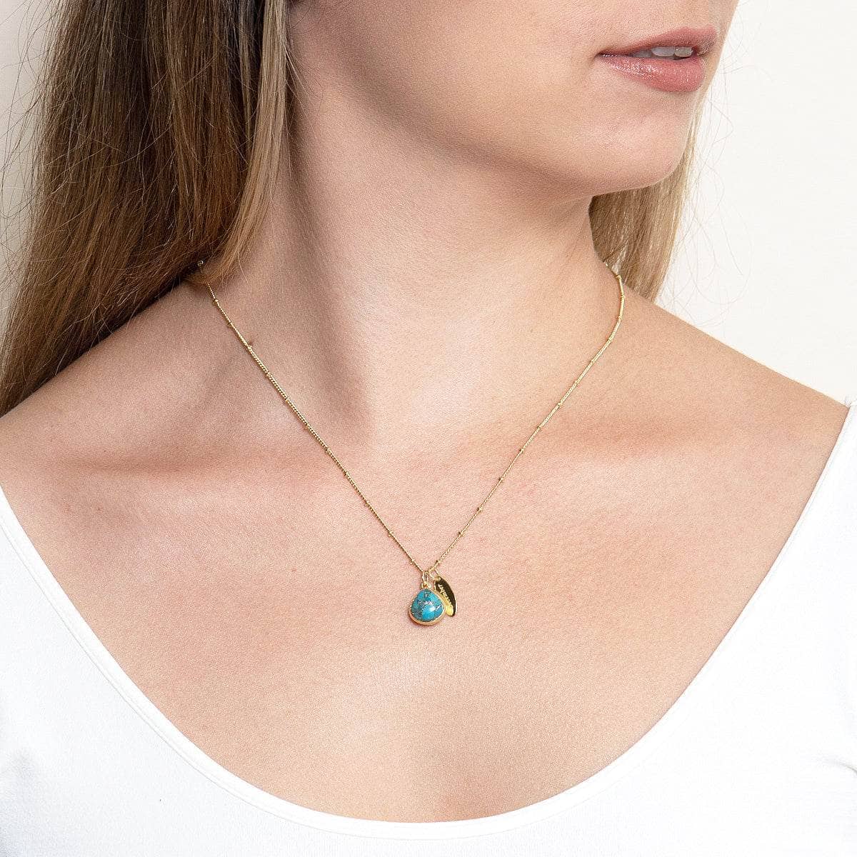 December_45658ce3-a32f-45df-901e-1dbb212a9f36 December Turquoise Birthstone Necklace - Image 6