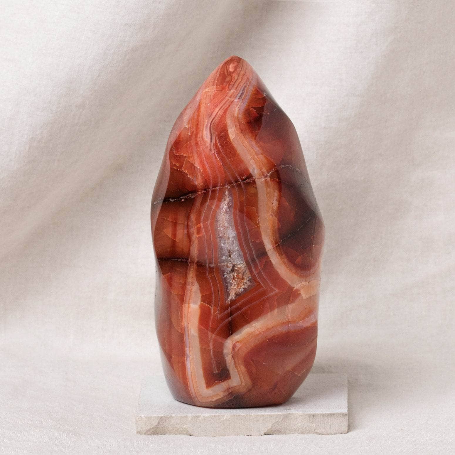 F14-CAR-ml-4 Carnelian Flame Crystal - 1 of a Kind - Image 44