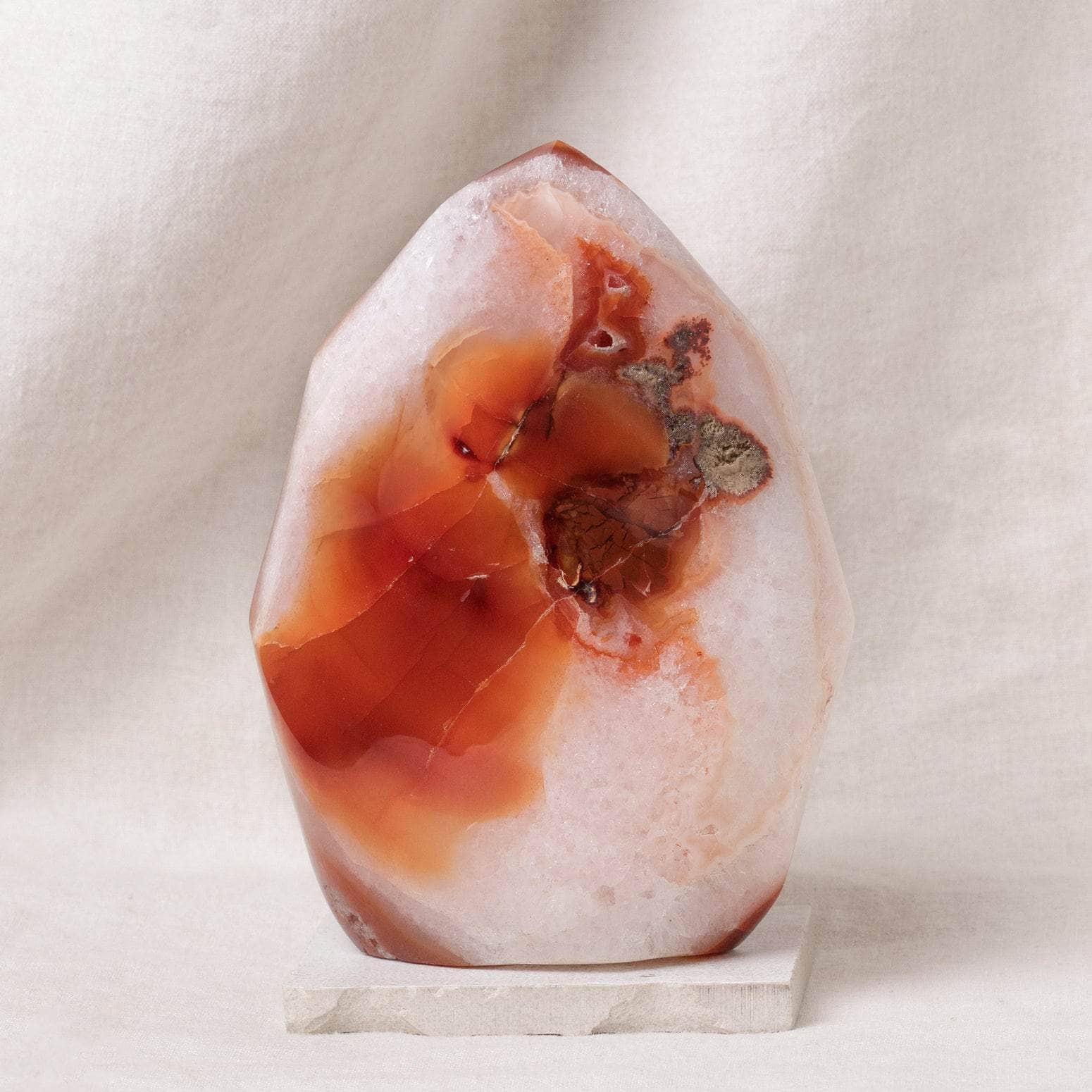 F15-CAR-ml-3 Carnelian Flame Crystal - 1 of a Kind - Image 47